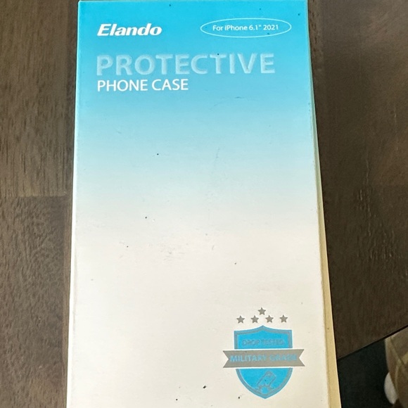 Black Phone Case for iPhone 14 & iPhone 13 - Picture 3 of 5